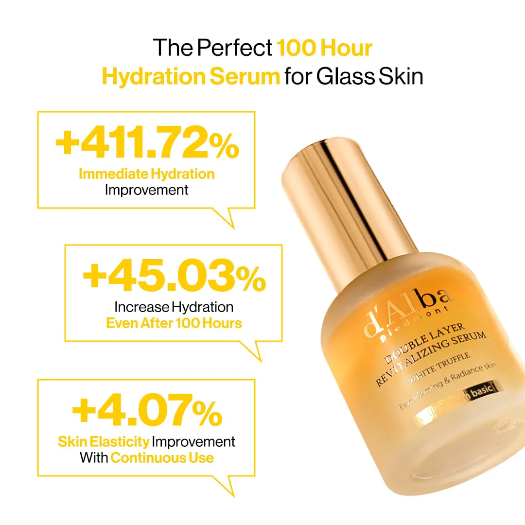 D'ALBA| White Truffle Double Layer Revitalizing Serum 30ml
