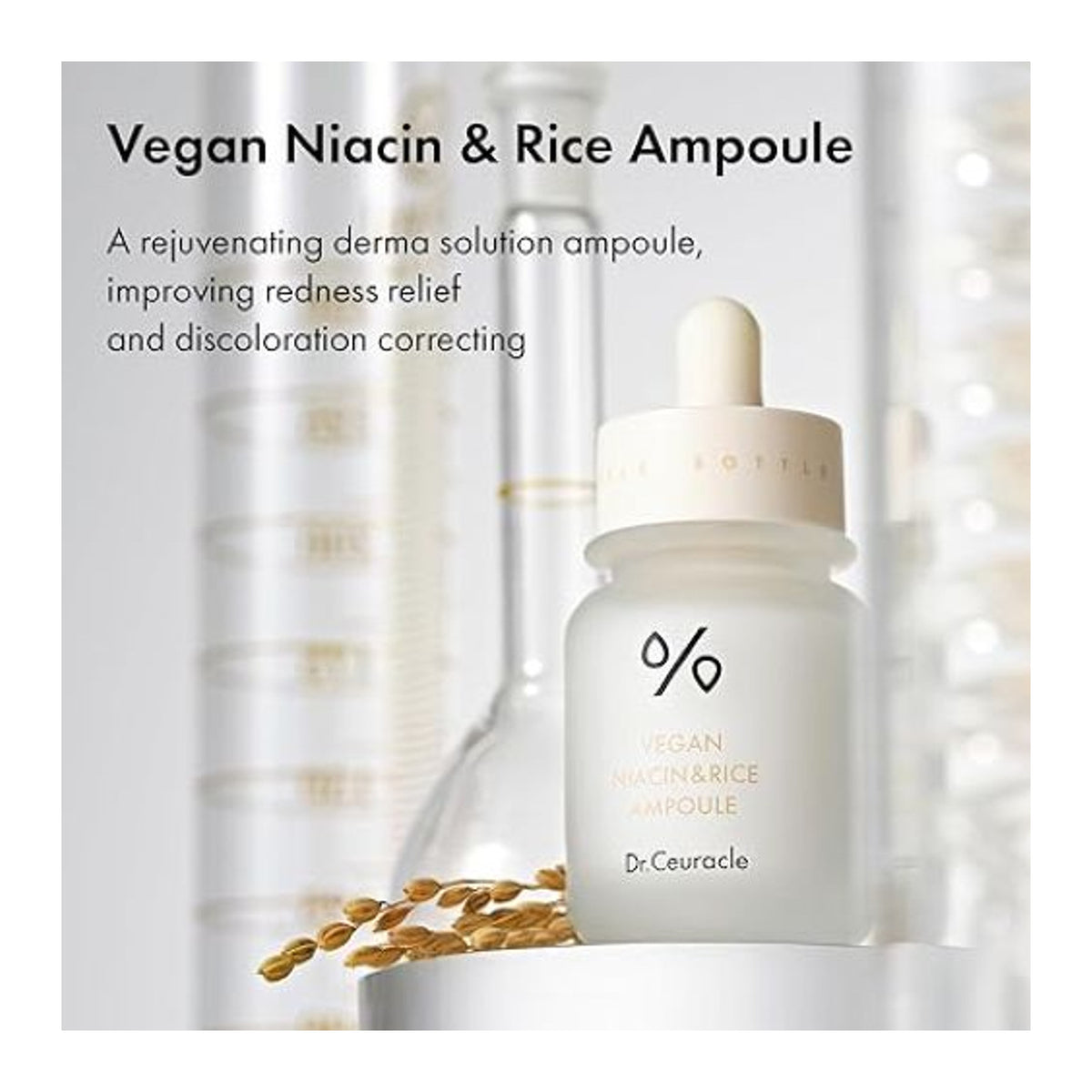 DR. CEURACLE | Vegan Niacin & Rice Ampoule - 30ml