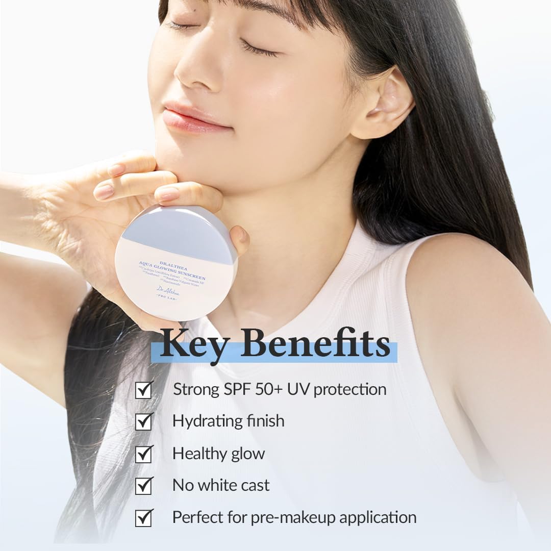 DR. ALTHEA | Aqua Glowing Sunscreen SPF50+ - 45ml