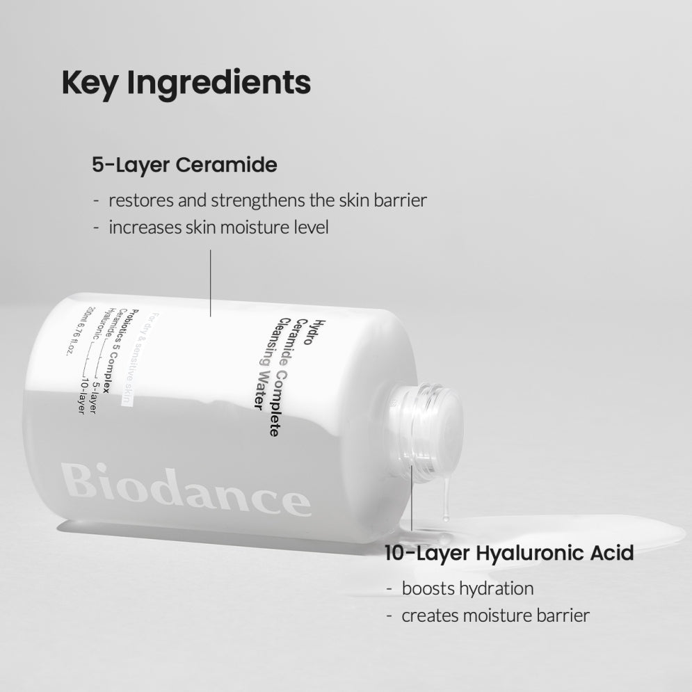 BIODANCE | Hydro Ceramide Complete Cleansing Water - 200ml