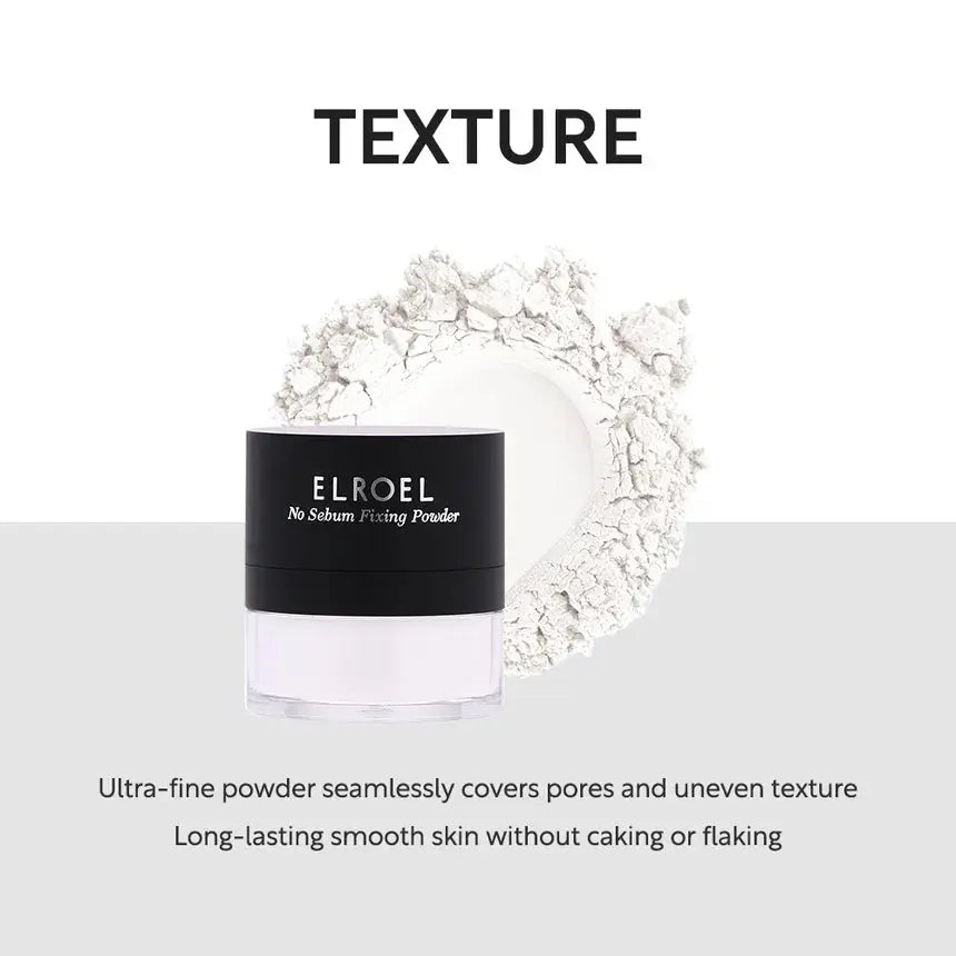 ELROEL | No Sebum Fixing Powder - 7.7 gr