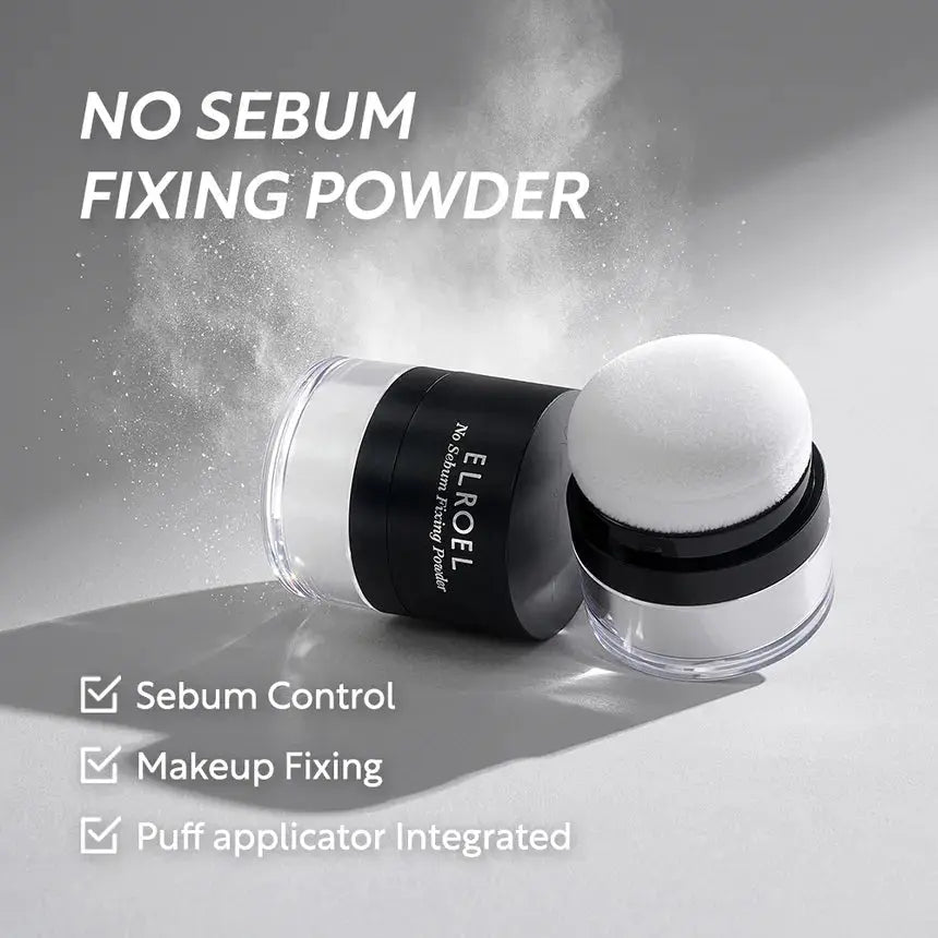 ELROEL | No Sebum Fixing Powder - 7.7 gr