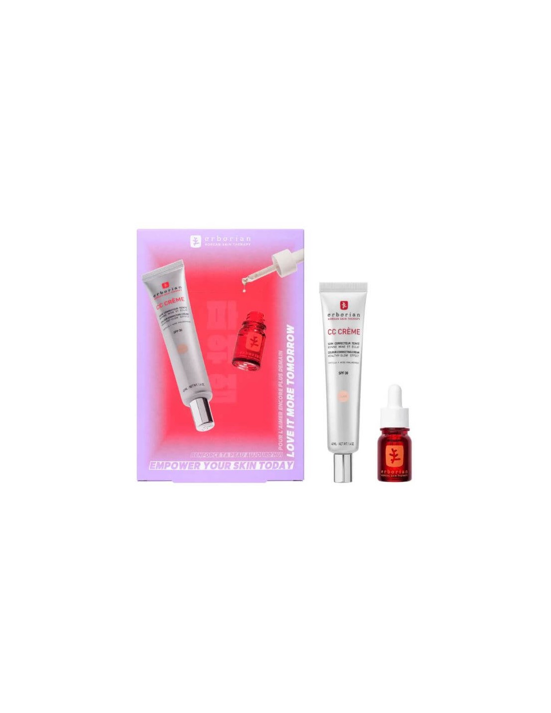 ERBORIAN | Pack CC Cream Clair 40ml + Serum Skin Therapy 10ml