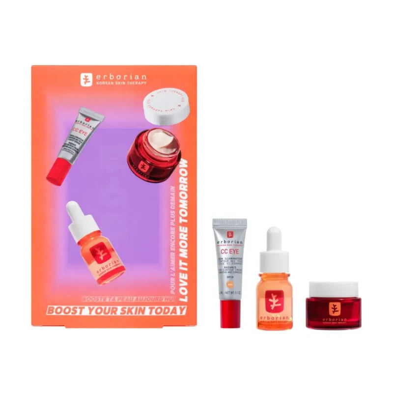ERBORIAN | Pack CC Eye 3ml + Skin Therapy Serum 10ml + Skin Therapy Eye 15ml