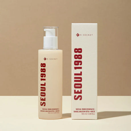 K-SECRET | Seoul 1988 Essence Snail Mucin 97 % + Rice - 100 ml