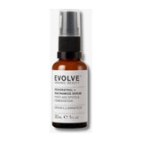 EVOLVE Resveratrol + Niacinamide Serum - 30ml: envase o producto exacto sobre fondo blanco; tratamiento concentrado para hidratación y luminosidad