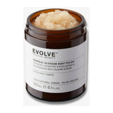 EVOLVE Tropical Blossom Body Polish - 180ml: envase o producto exacto sobre fondo blanco; cuidado cosmético y resultados visibles