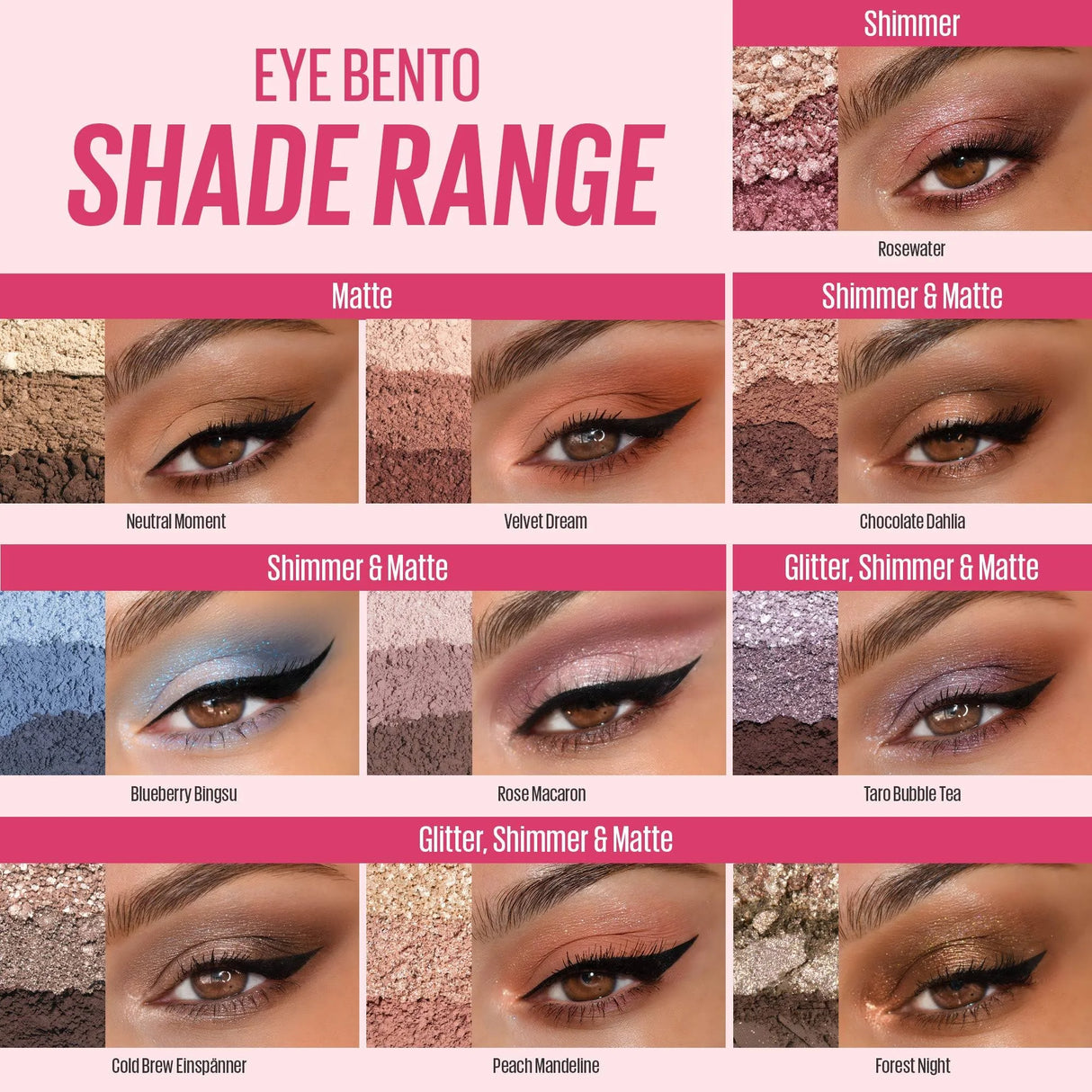 KAJA | Beauty Bento Eyeshadow Trio