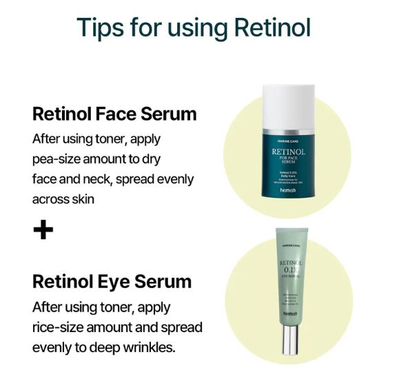 HEIMISH | Marine Care Retinol Eye Serum - 30ml
