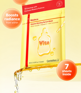 CENTELLIAN 24 | Madeca Vitamin Glowing Serum Mask - 130ml (7 mascarillas)