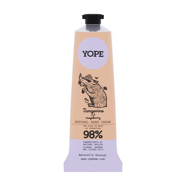 YOPE | Tangerine & Raspberry Hand Cream - 50ml