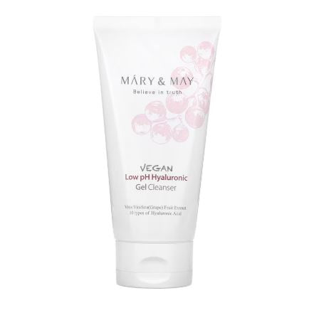 MARY & MAY | Vegan Low pH Hyaluronic Gel Cleanser - 150 ml