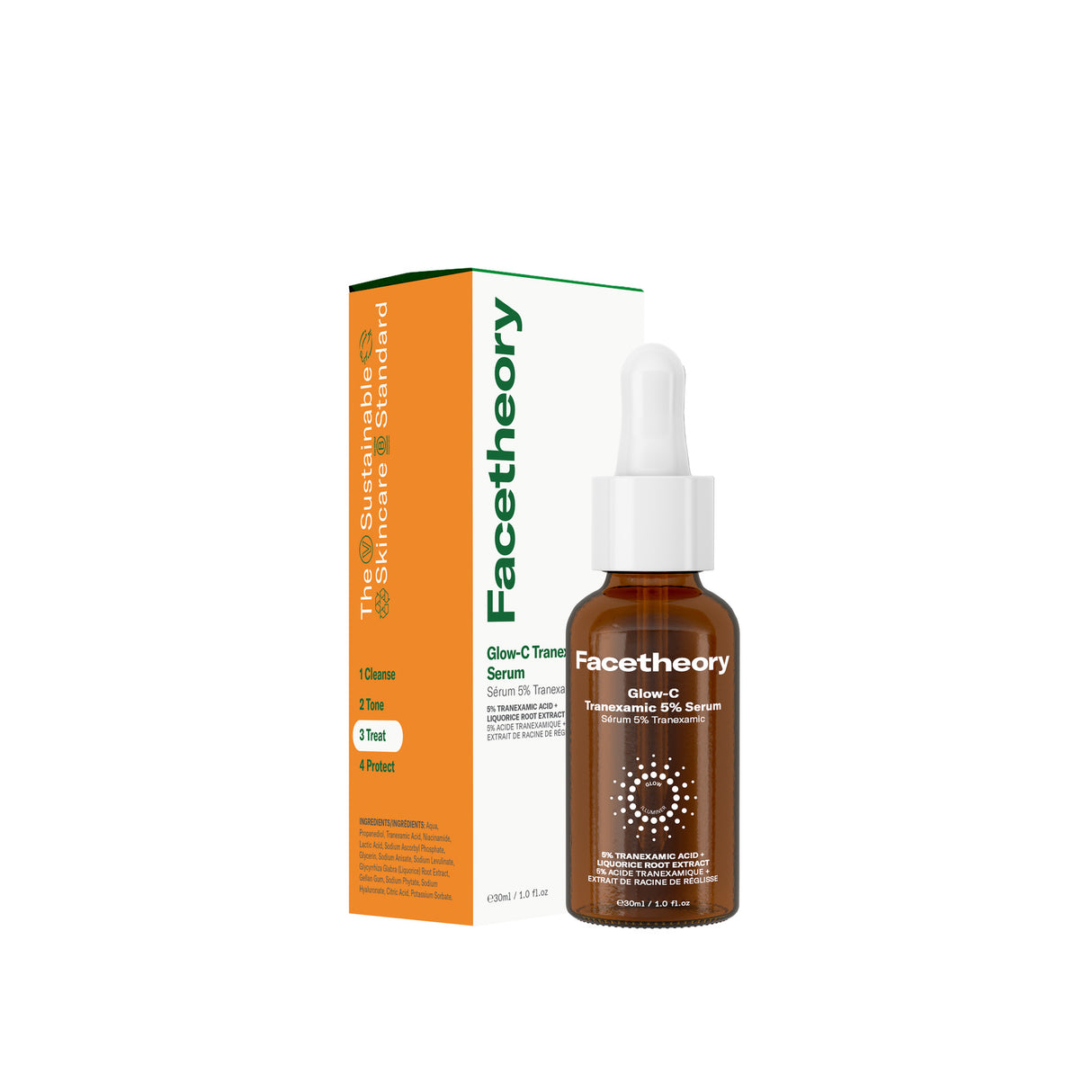 FACETHEORY | Sérum Glow-C con 5% de Ácido Tranexámico - 30ml