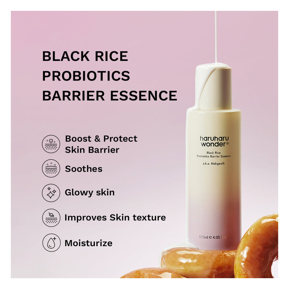 Black Rice Probiotics Barrier Essence - 120ml — imagen 4