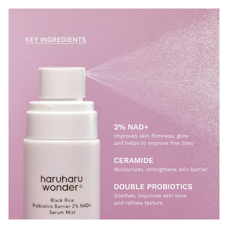 Black Rice Probiotics Barrier NAD+ Serum Mist 80ml — imagen 2