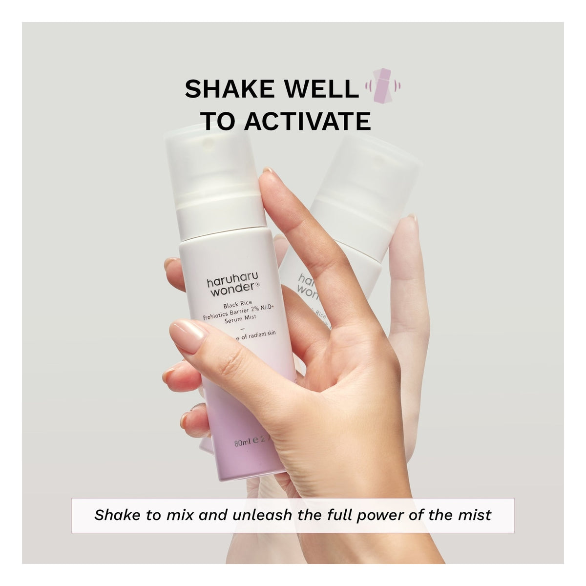 Black Rice Probiotics Barrier NAD+ Serum Mist 80ml — imagen 4