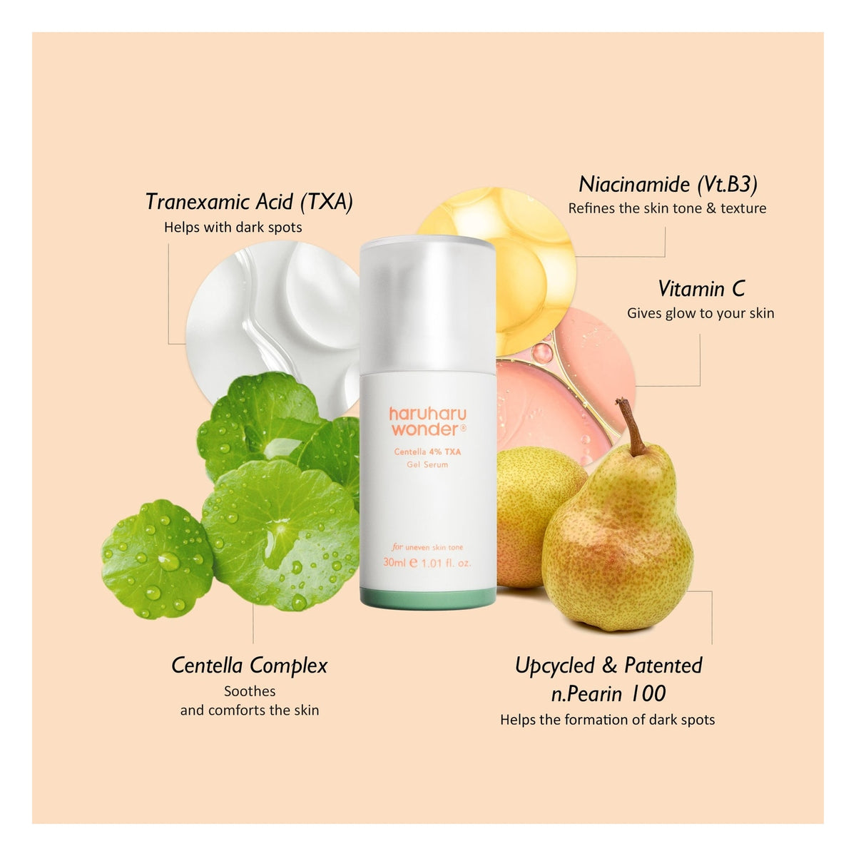 Centella 4% TXA Dark Spot Go Away Serum 30ml — imagen 4