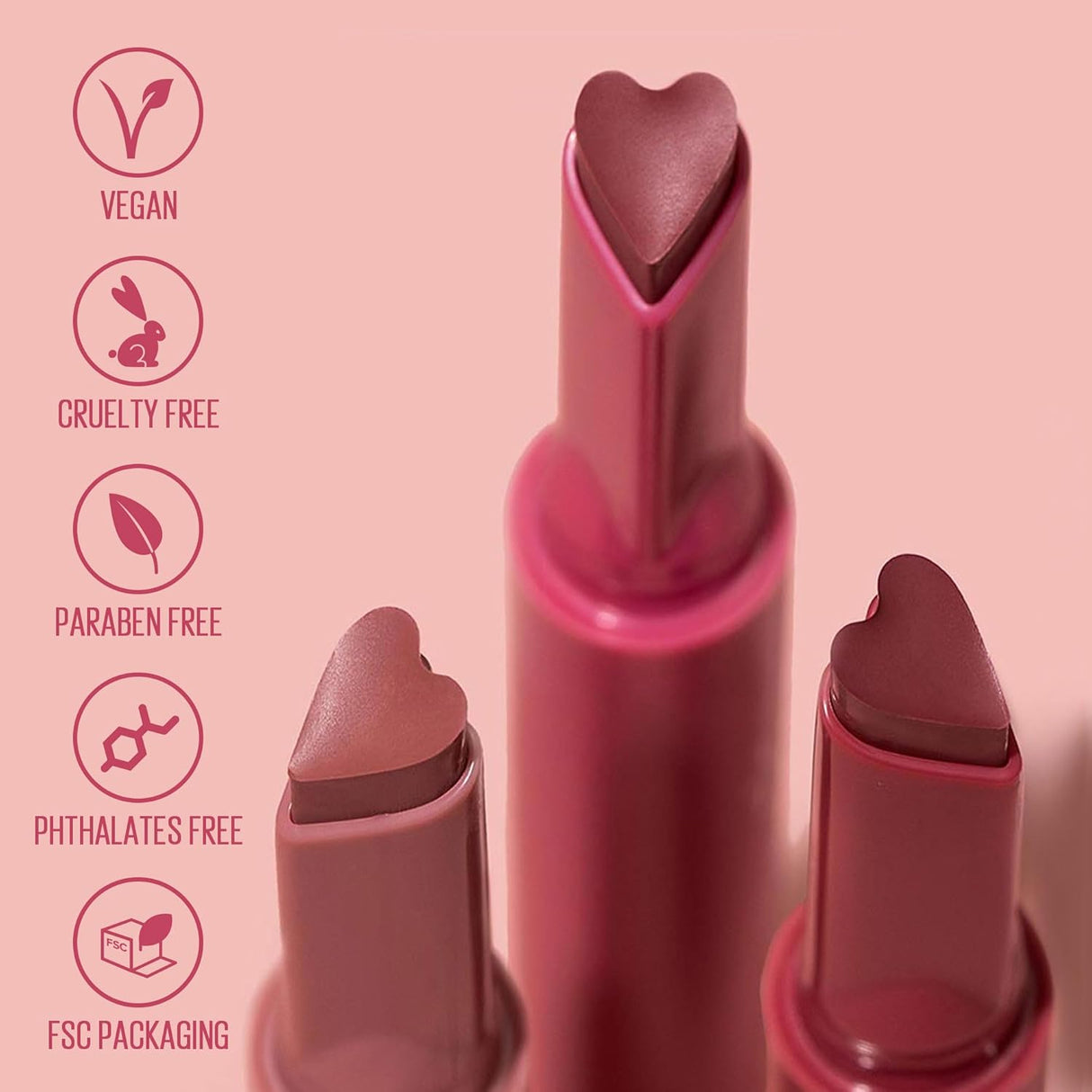 KAJA | Heart Melter Moisture Melt Lip Gloss Stick