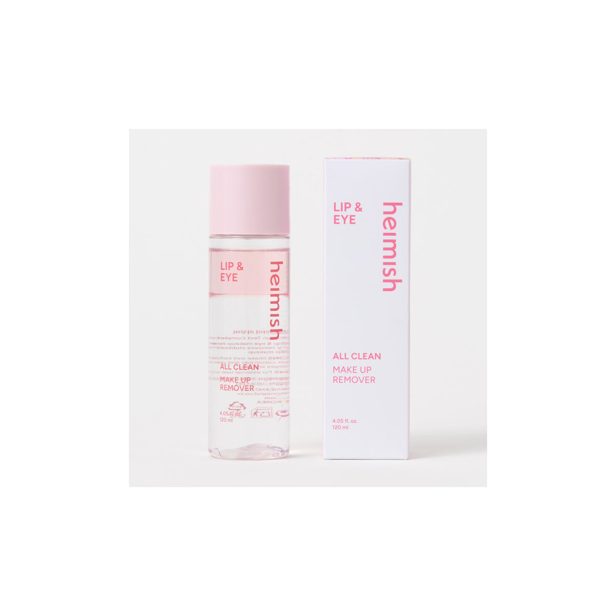 HEIMISH | All Clean Lip&Eye Makeup Remover - 120ml