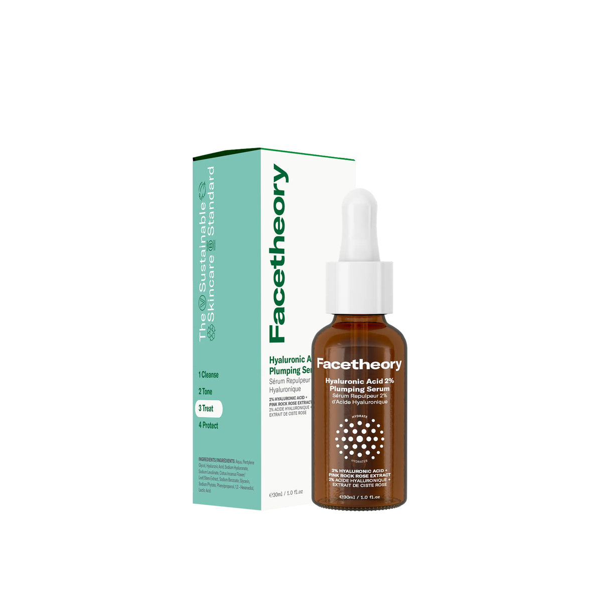 FACETHEORY | Sérum Rellenador con 2% de Ácido Hialurónico - 30ml