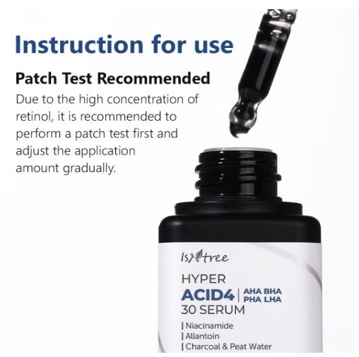 ISNTREE | Hyper Acid4 30 Serum AHA / BHA / PHA / LHA - 20ml