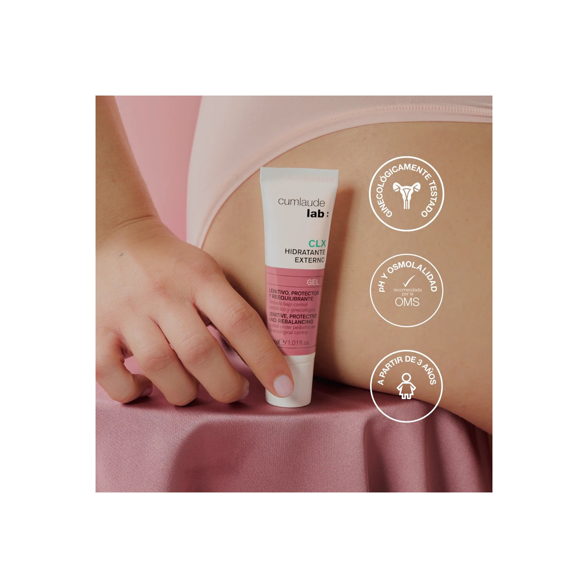 CUMLAUDE LAB | Hidratante Externo CLX - 30ml · fotografía oficial 5