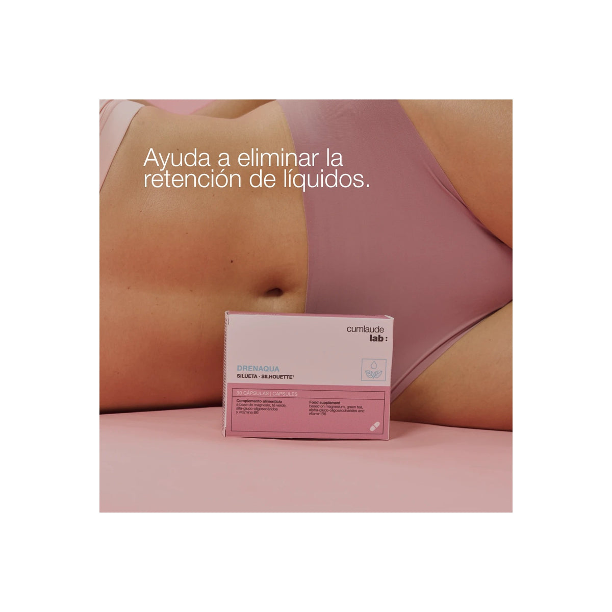 CUMLAUDE LAB | Drenaqua Cápsulas - 30ud · fotografía oficial 4