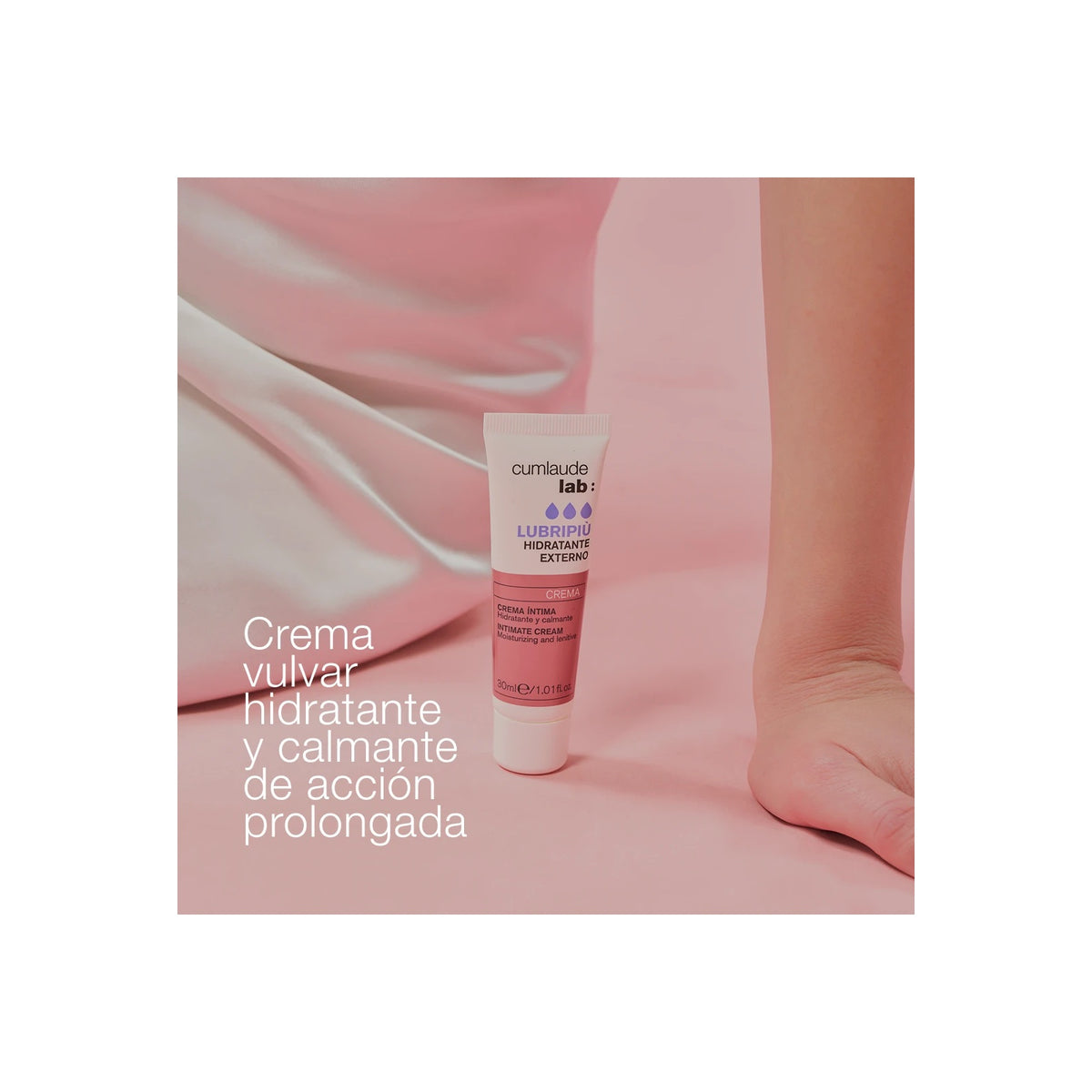 CUMLAUDE LAB | Lubripiù Crema Sequedad Íntima - 30ml · fotografía oficial 4