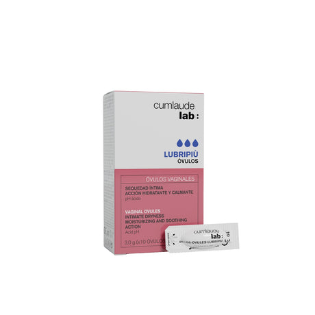 CUMLAUDE LAB | Lubripiù Óvulos Vaginales  - 10ud · fotografía oficial 1