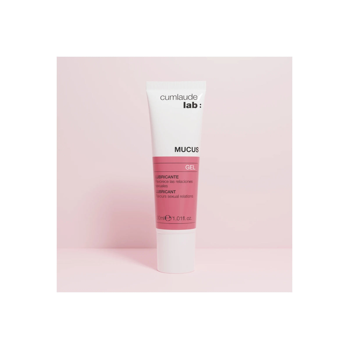 CUMLAUDE LAB | Mucus Gel Lubricante Vaginal - 30ml · fotografía oficial 2