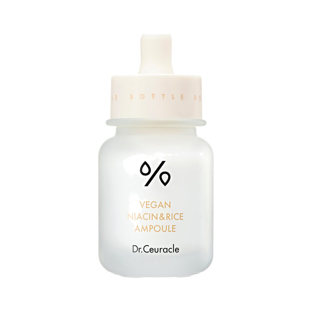 DR. CEURACLE | Vegan Niacin & Rice Ampoule - 30ml — imagen 1 · envase sobre fondo blanco