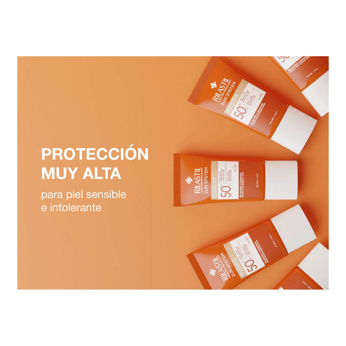 RILASTIL Sun System Emulsion Color SPF50+ 40 ml — color-1