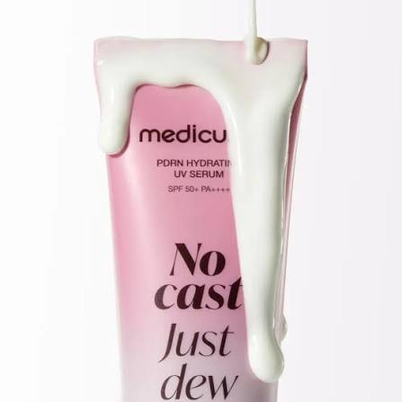 MEDICUBE | PDRN Hydrating UV Serum SPF 50+ PA++++ – 50 ml | No Cast Just Dew