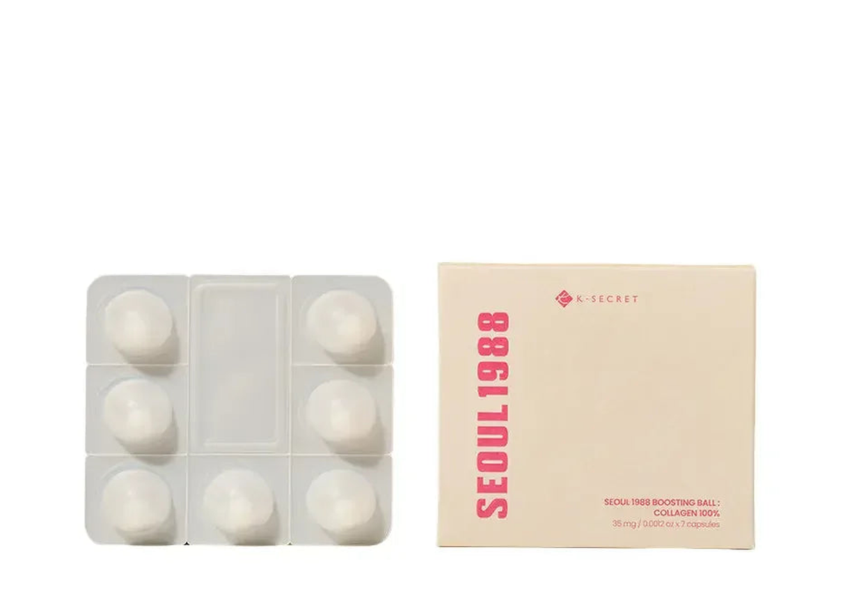 K-SECRET | Seoul 1988 Boosting Ball: Collagen 100% - 35mg