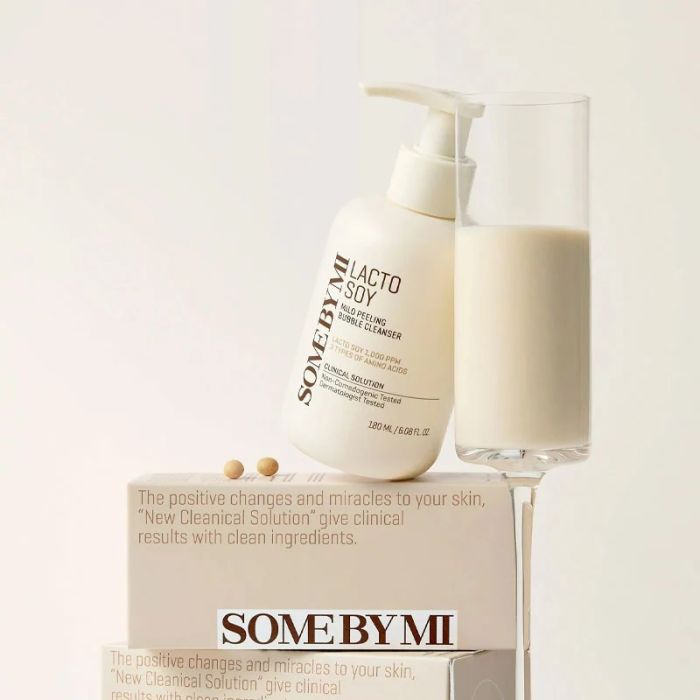 SOME BY MI | Lacto Soy Mild Peeling Bubble Cleanser - 180ml