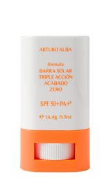 ARTURO ALBA | Barra Solar Triple Acción Acabado Zero SPF50+ - 14.4gr