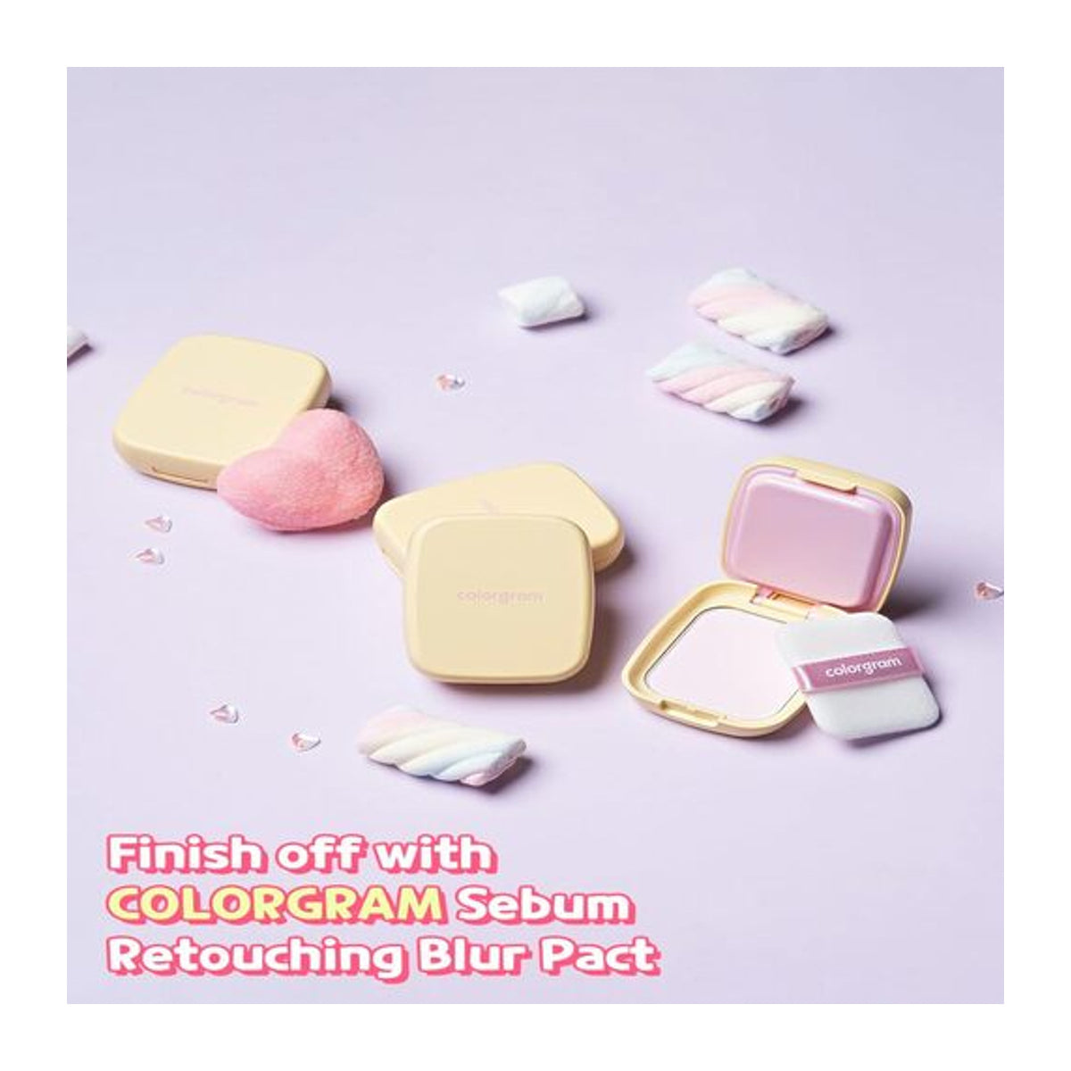 COLORGRAM | Sebum Retouching Blur Pact - 6,5g