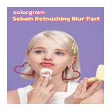 COLORGRAM | Sebum Retouching Blur Pact - 6,5g