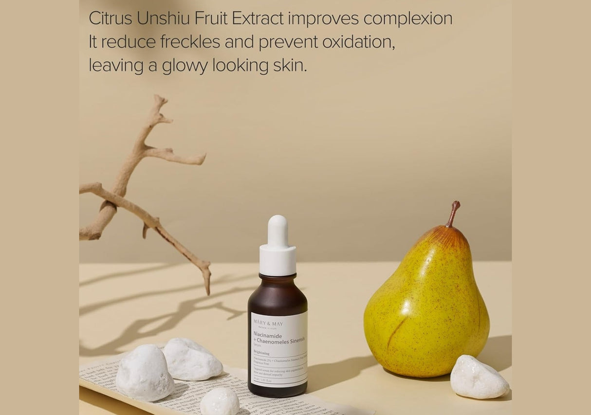 MARY & MAY | Niacinamide + Chaenomeles Sinensis Serum