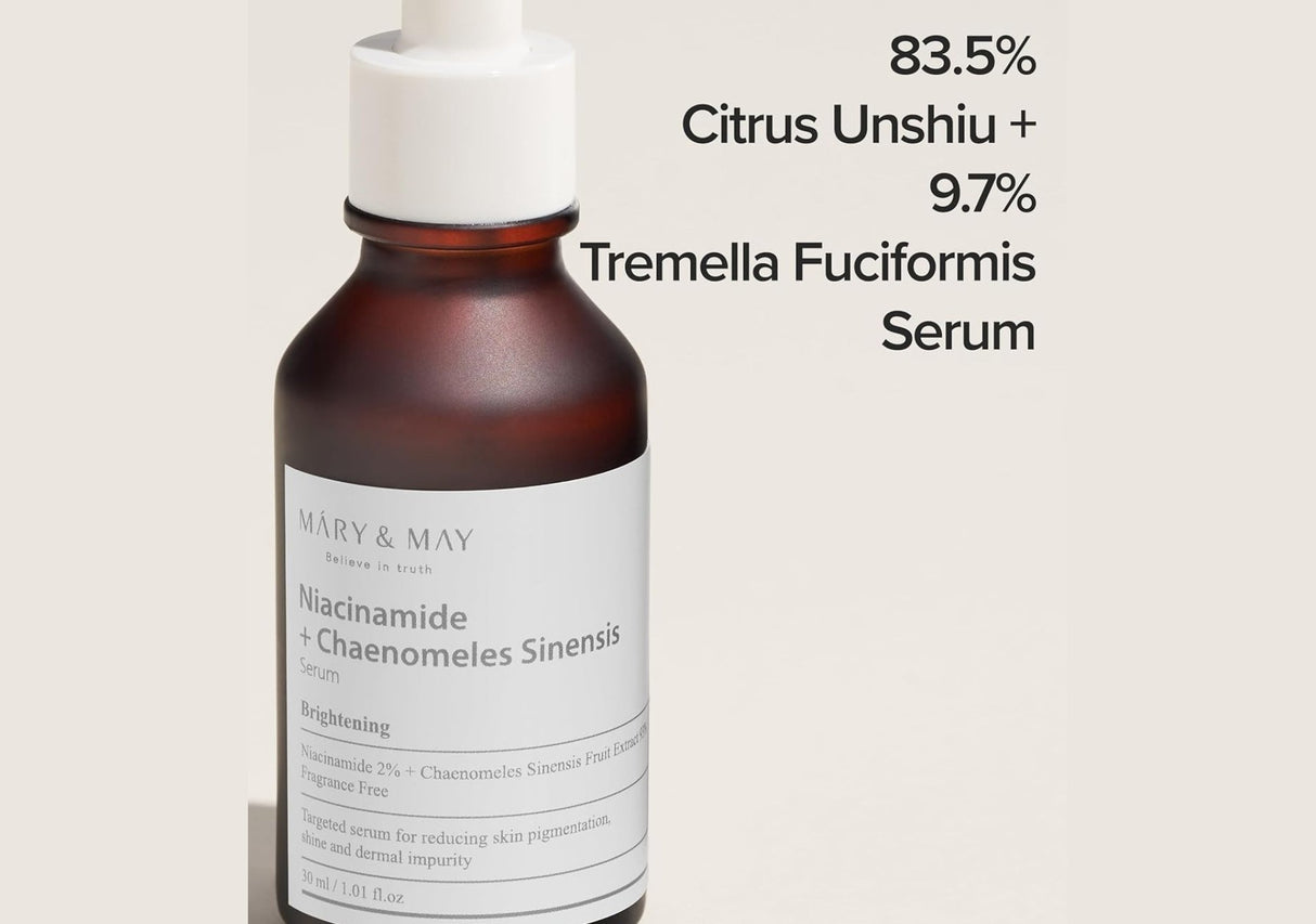 MARY & MAY | Niacinamide + Chaenomeles Sinensis Serum