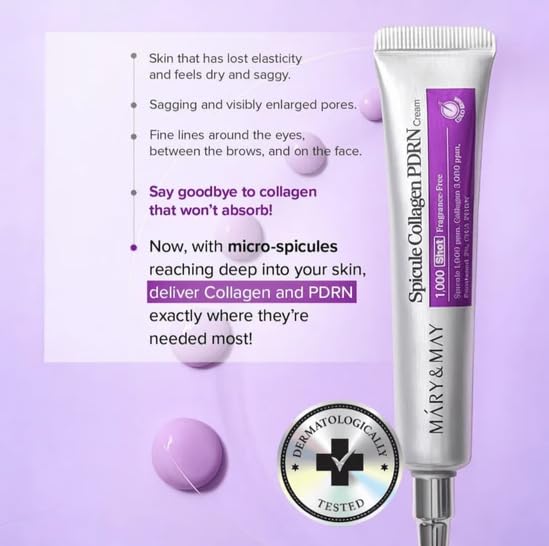 MARY&MAY | Spicule Collagen PDRN 1000 Shot Cream - 15gr