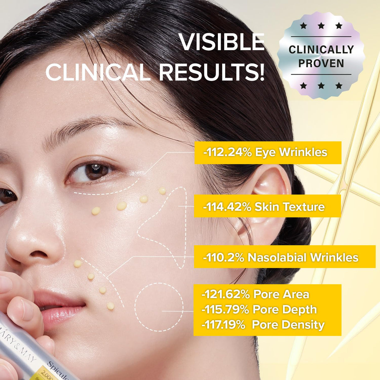 MARY&MAY | Spicule Retinol PDRN 2000 Shot Cream - 15gr