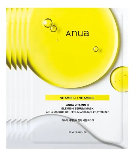 ANUA | Vitamin C Blemish Serum Mask - 1ud