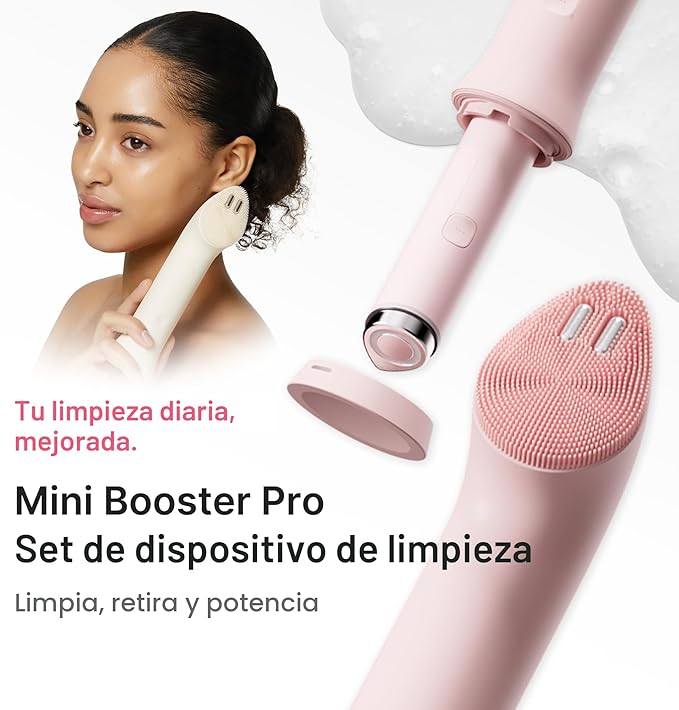 MEDICUBE | AGE-R Booster Facial Cleansing Device Head Pink