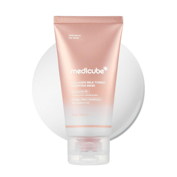 MEDICUBE | Collagen Milk Toning Wrapping Mask - 75ml