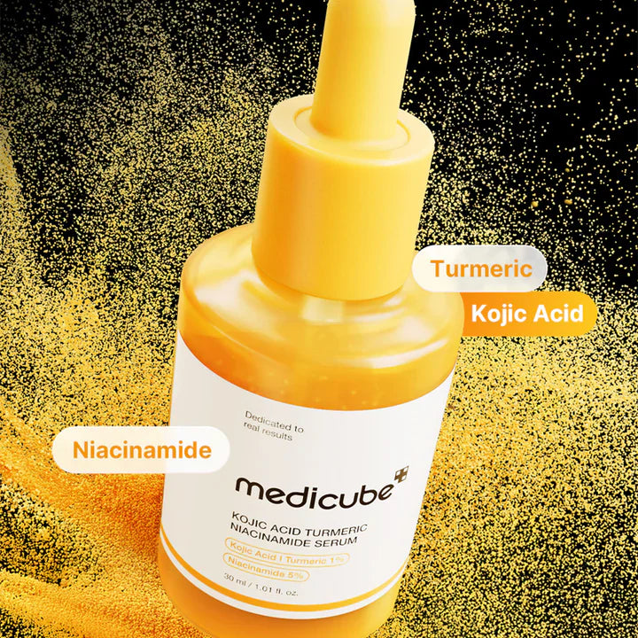 MEDICUBE | Kojic Acid Turmeric Niacinamide Serum - 30ml