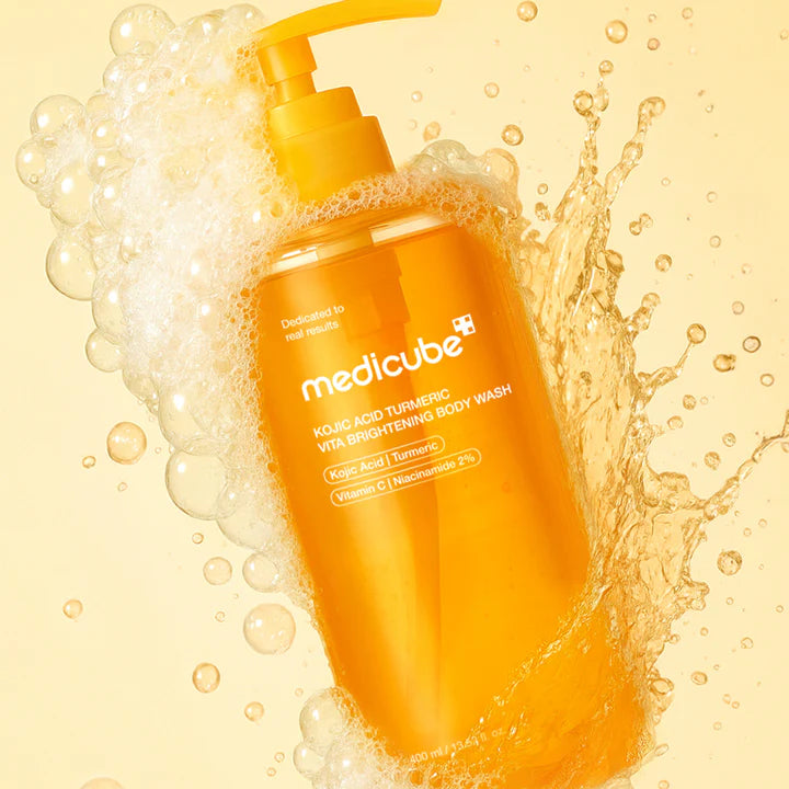 MEDICUBE | Kojic Acid Turmeric Vita Brightening Body Wash - 400ml