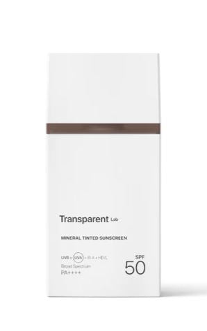 TRANSPARENT LAB | Mineral Tinted Sunscreen SPF 50 - 100ml