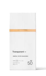 TRANSPARENT LAB | Mineral Tinted Sunscreen SPF 50 - 100ml