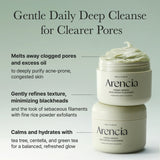 ARENCIA | Fresh Green Rice Mochi Cleanser - 120ml